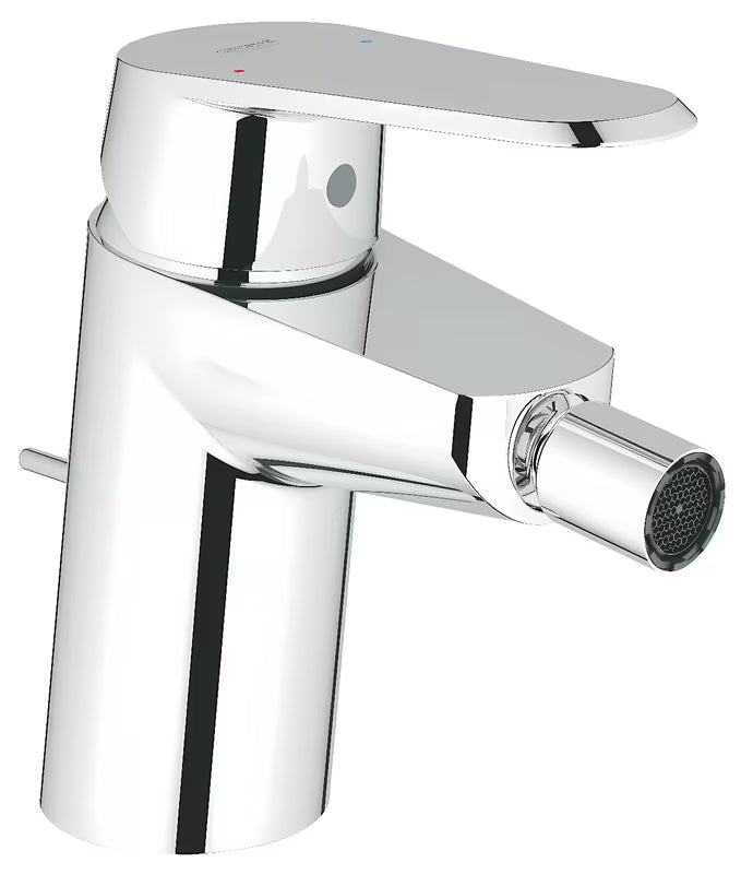 Chromová bidetová baterie Grohe Eurodisc Cosmopolitan s výpustí a kloubovým perlátorem