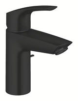 Grohe Eurosmart jednoručna baterija miješalica za umivaonik u mat crnoj s odvodom