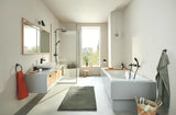Grohe Eurosmart páková nástěnná vanová baterie v matně černém provedení s přepínačem vana sprcha
