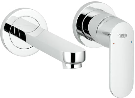 Chromová podomítková umyvadlová baterie Grohe Eurosmart Cosmopolitan pro nástěnnou montáž