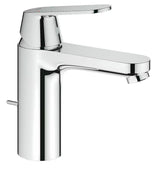 Chromová umyvadlová baterie Grohe Eurosmart Cosmopolitan s pákovým ovládáním a výpustí