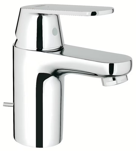 Chromová páková umyvadlová baterie Grohe Eurosmart Cosmopolitan s odtokovou soupravou