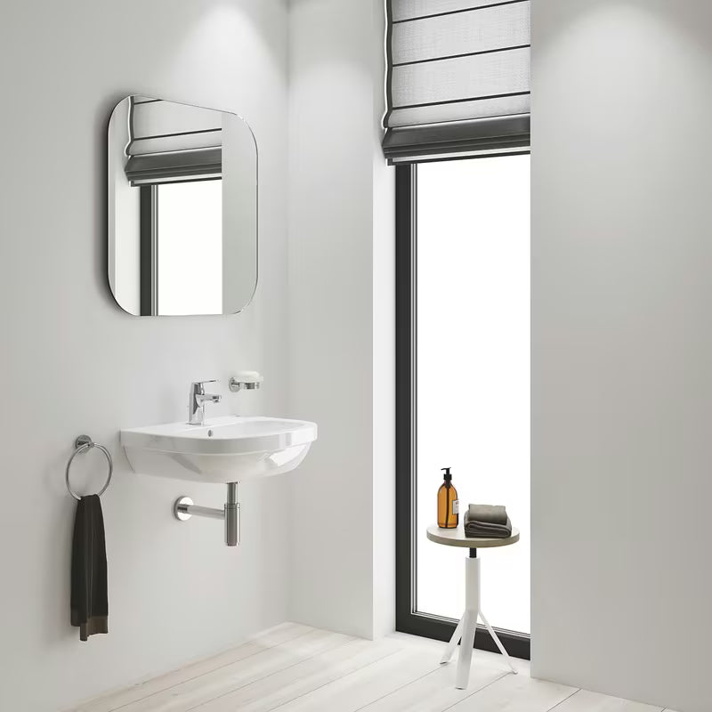 Chromová páková umyvadlová baterie Grohe Eurosmart Cosmopolitan s odtokovou soupravou