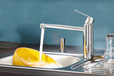 Chromová dřezová baterie Grohe Eurosmart Cosmopolitan se středně vysokou otočnou výpustí