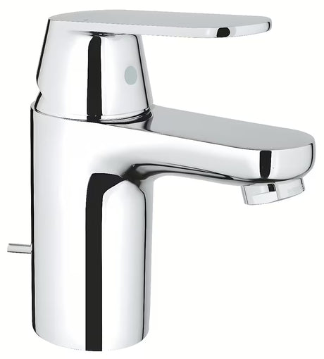 Chromová umyvadlová baterie Grohe Eurosmart Cosmopolitan s pákovým ovládáním a výpustí