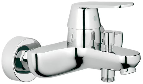 Chromová nástěnná páková vanová baterie Grohe Eurosmart Cosmopolitan s přepínačem vana sprcha