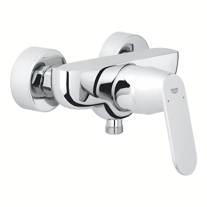 Nástěnná páková sprchová baterie Grohe Eurosmart Cosmopolitan v chromovém provedení