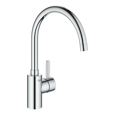 Chromová dřezová baterie Grohe Eurosmart Cosmopolitan s vysokou otočnou výpustí
