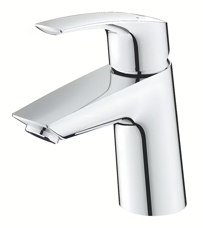 Chromová páková stojánková umyvadlová baterie Grohe Eurosmart New bez výpusti