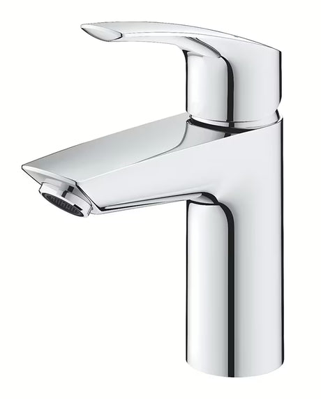 Chromová páková stojánková umyvadlová baterie Grohe Eurosmart New bez výpusti