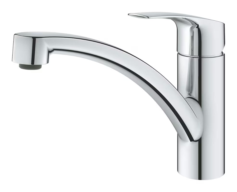 Grohe Eurosmart New svirtinis stovintis virtuvinis maišytuvas su pasukamu snapu, chromo spalvos