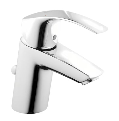 Páková umyvadlová baterie Grohe Eurosmart New v chromovém provedení s vysokým leskem.