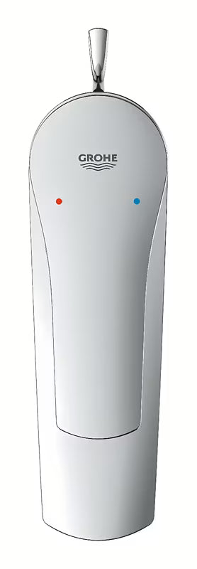 Chromová páková stojánková umyvadlová baterie Grohe Eurosmart New s výpustí