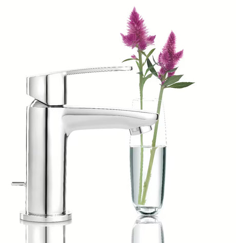 Chromová umyvadlová baterie Grohe Eurostyle Cosmopolitan s pákou a výpustí