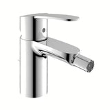Chromová bidetová baterie Grohe Eurostyle Cosmopolitan s výpustí a pákovým ovládáním.