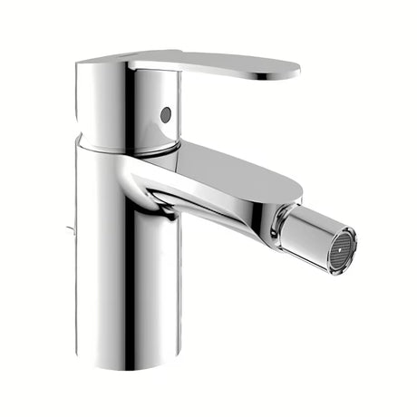 Chromová bidetová baterie Grohe Eurostyle Cosmopolitan s výpustí a pákovým ovládáním.