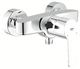 Chromová nástěnná páková sprchová baterie Grohe Eurostyle Cosmopolitan s technologií Grohe SilkMove