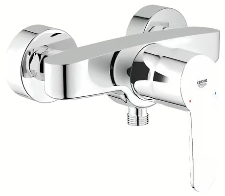 Chromová nástěnná páková sprchová baterie Grohe Eurostyle Cosmopolitan s technologií Grohe SilkMove