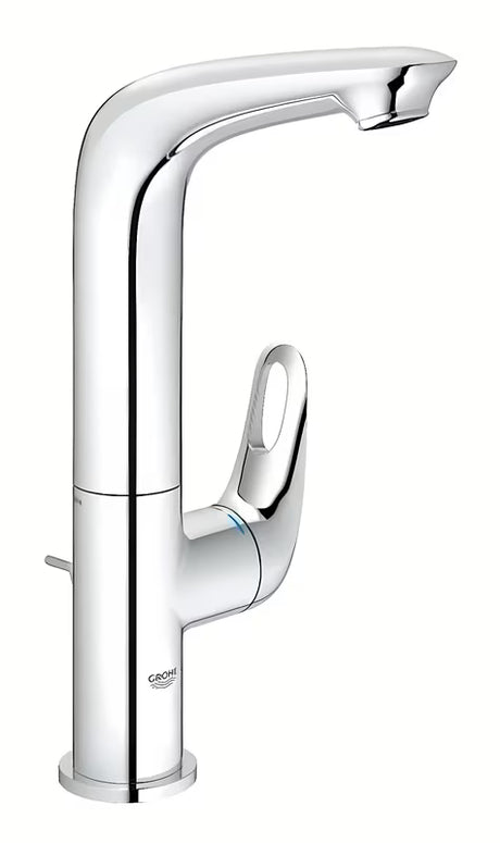 Grohe Eurostyle New vysoká páková stojánková umyvadlová baterie s výpustí v chromovém provedení