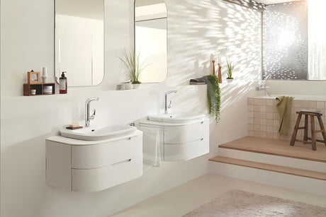 Grohe Eurostyle New vysoká páková stojánková umyvadlová baterie s výpustí v chromovém provedení