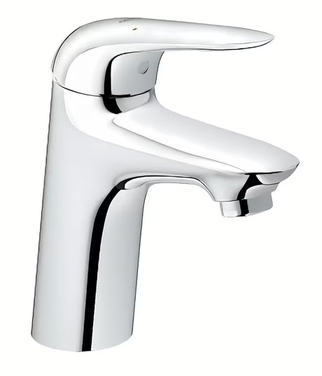 Páková umyvadlová baterie Grohe Eurostyle New v chromovém provedení s kovovou pákou