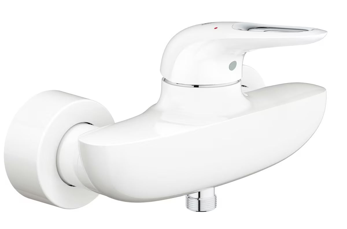Grohe Eurostyle New páková nástěnná sprchová baterie v provedení Moon White chrom