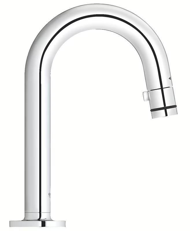 Chromový umyvadlový ventil Grohe Universal s výpustí ve tvaru C a funkcí start/stop