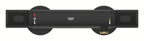 Termostatická nástěnná sprchová baterie Grohe Grohtherm 1000 Performance v barvě phantom black