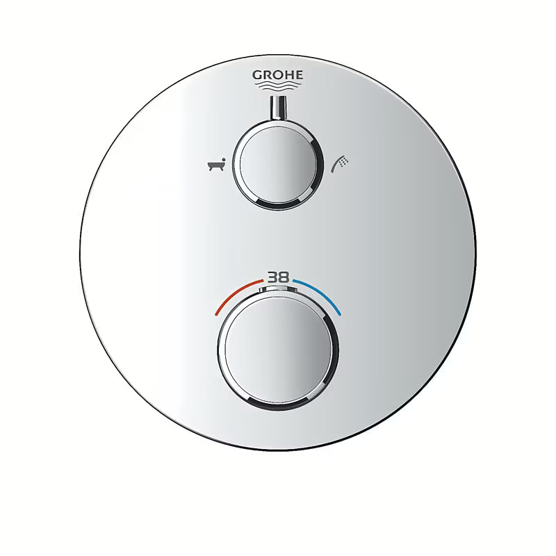 Podomítková termostatická sprchová baterie Grohe Grohtherm v chromovém provedení