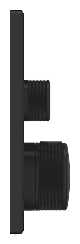 Podomítková termostatická sprchová baterie Grohe Grohtherm SmartControl v provedení phantom black