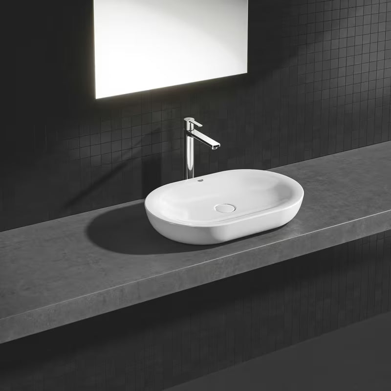 Grohe Lineare vysoká páková umyvadlová baterie v chromovém provedení bez výpusti