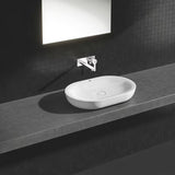 Chromová nástěnná podomítková umyvadlová baterie Grohe Lineare s pákovým ovládáním