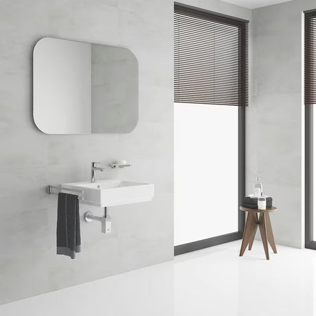 Chromová páková stojánková umyvadlová baterie Grohe Lineare s clic-clacem