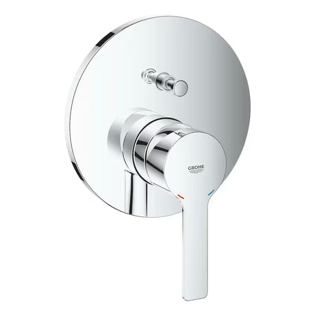 Podomítková sprchová baterie Grohe Lineare v chromovém provedení s pákovým ovládáním