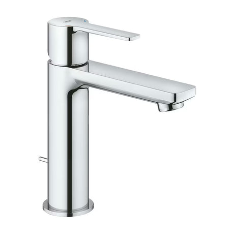 Chromová páková umyvadlová baterie Grohe Lineare se standardní výpustí