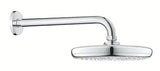 Hlavová sprcha Grohe Tempesta 210 se sprchovým ramenem v chromovém provedení, proud Rain