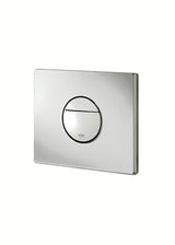 Chromové ovládací splachovací tlačítko Grohe Nova Cosmopolitan s duálním splachováním a funkcí start/stop