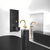 Splachovací ovládací tlačítko Grohe Nova Cosmopolitan S v barvě cool sunrise pro podomítkové nádrže