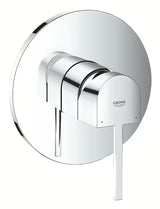 Podomítková páková sprchová baterie Grohe Plus v chromovém provedení s kovovou pákou