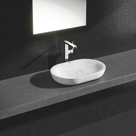 Vysoká páková umyvadlová baterie Grohe Plus v chromu pro volně stojící umyvadla