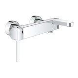 Nástěnná páková vanová baterie Grohe Plus v chromovém provedení s automatickým přepínáním vana sprcha.