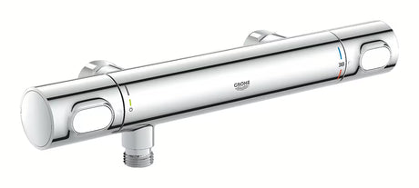 Chromová termostatická sprchová baterie Grohe Precision Flow pro montáž na stěnu