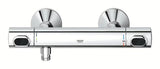 Grohe Precision Flow termostatická sprchová baterie v chromu se sprchovou soupravou a tyčí