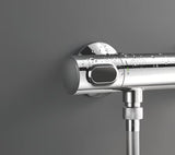 Grohe Precision Flow termostatická sprchová baterie v chromu se sprchovou soupravou a tyčí