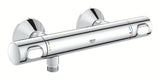 Termostatická nástěnná sprchová baterie Grohe Precision Flow v chromovém provedení se SafeStop a EcoJoy