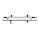 Termostatická nástěnná sprchová baterie Grohe Precision Flow v chromovém provedení se SafeStop a EcoJoy
