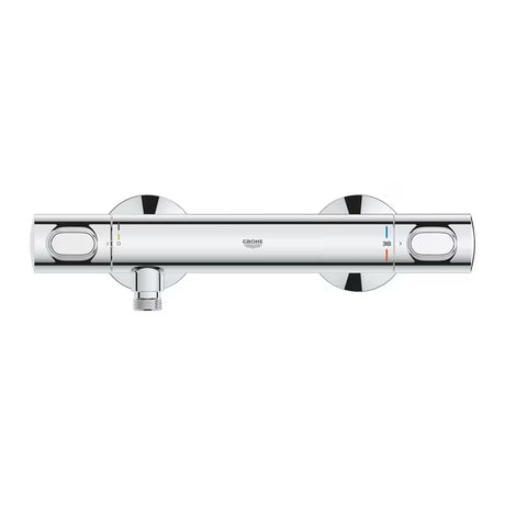 Termostatická nástěnná sprchová baterie Grohe Precision Flow v chromovém provedení se SafeStop a EcoJoy