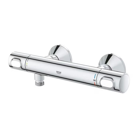 Termostatická nástěnná sprchová baterie Grohe Precision Flow v chromovém provedení se SafeStop a EcoJoy