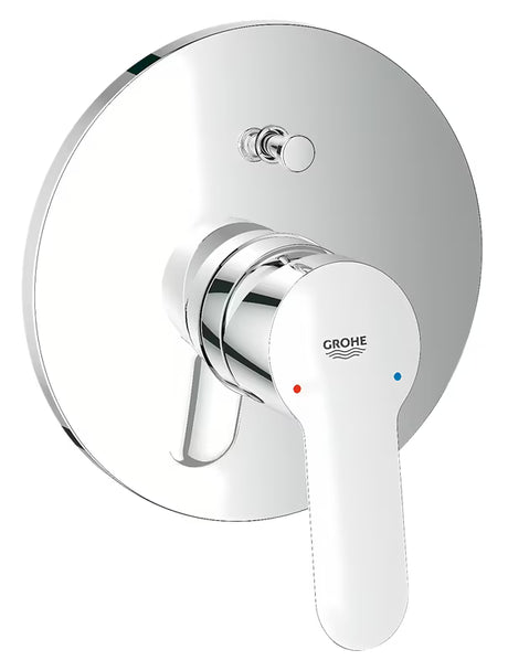 Podomítková sprchová a vanová baterie Grohe Project v chromovém provedení s pákovým ovládáním