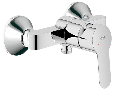 Chromová nástěnná páková sprchová baterie Grohe Project se spodním výstupem sprchy